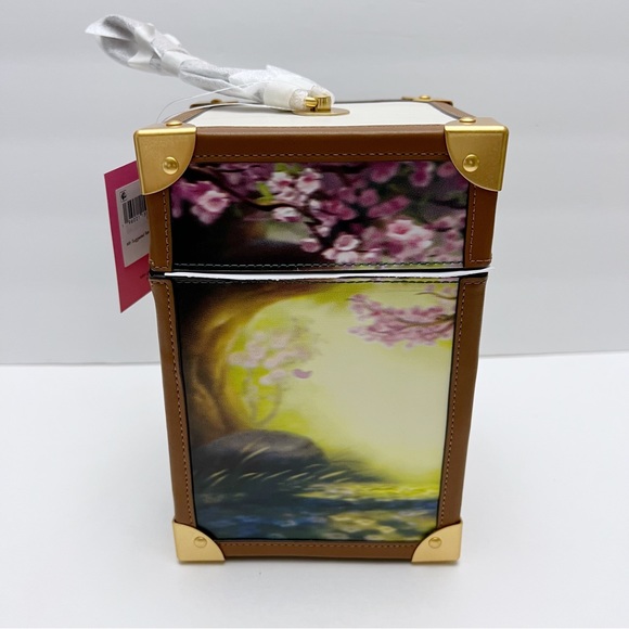 Kate Spade New York X Disney Bambi 3D Leather Trunk Clutch Purse K8807 - Picture 8 of 15